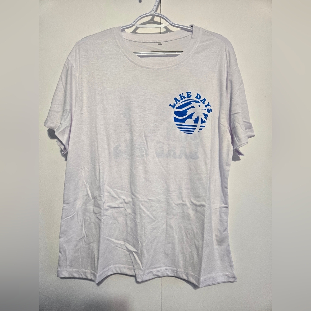 White‎ Lake Days Graphic T-Shirt